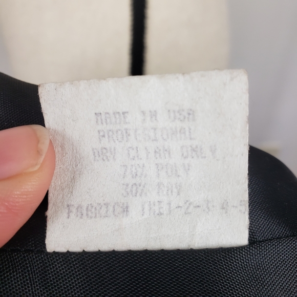 Vintage Emil Rutenberg Collection Brown & Black Paisley Tapestry Full Zip Vest L - Picture 14 of 15